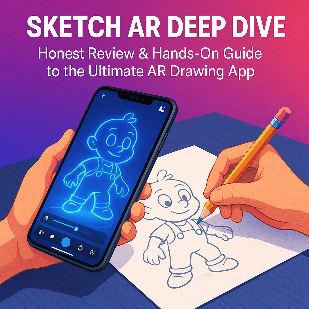 SketchAR Deep Dive: Honest Review & Hands-On Guide to the Ultimate AR Drawing App